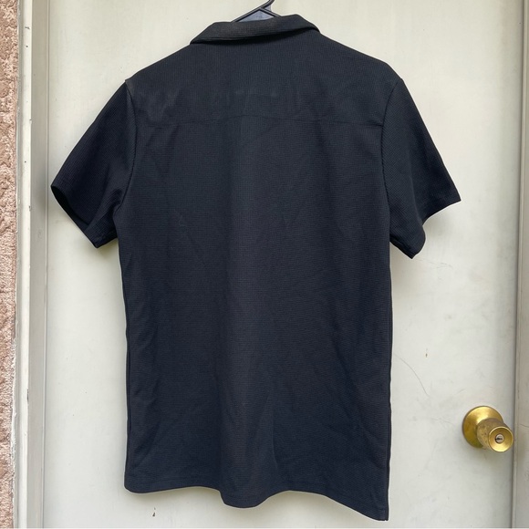 Scott James Black Short Sleeve Men's Shirt - Picture 2 of 6